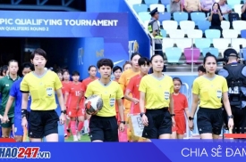 Trọng tài Lê Thị Ly cầm còi trận Philippines vs Hàn Quốc tại Asian Cup nữ 2026