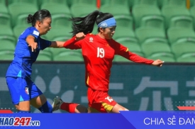 ĐT nữ Việt Nam thua Đài Loan 0-1 tại Asian Cup 2026, cơ hội vào tứ kết khó khăn
