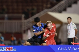 CA TP HCM thắng HAGL 1-0: Khoa Ngô lập công, Tiến Linh tịt ngòi