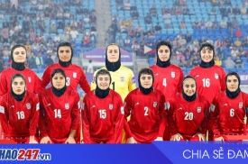 ĐT nữ Iran bị loại khỏi Asian Cup 2026, hết hy vọng World Cup