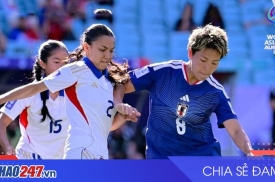 Tuyển nữ Nhật Bản hủy diệt Philippines 7-0 tại Asian Cup, cơ hội World Cup vẫn còn