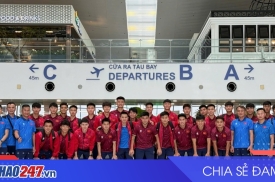 U23 Việt Nam Khởi Hành Dự Giải Giao Hữu Quốc Tế Tại Trung Quốc