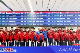 U23 Việt Nam đến Tây An, sẵn sàng cho giải giao hữu CFA Team China 2026
