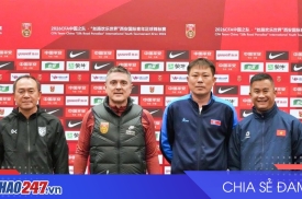 HLV Antonio chia sẻ chiến lược U23 Trung Quốc trước giải Tây An