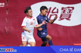 U23 Thái Lan hạ U23 Việt Nam 1-0 tại giải giao hữu CFA 2026