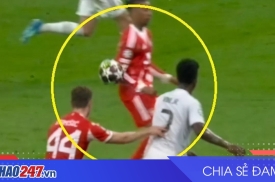 Bayern đánh bại Real 2-1 tại Bernabéu trong trận cầu gây tranh cãi