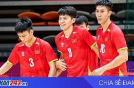 ĐT Futsal Việt Nam hủy diệt Australia 4-0, giành hạng Ba ấn tượng