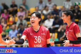 Bóng chuyền nữ VĐQG 2026: XMLS Thanh Hóa dẫn trước VietinBank 2-0