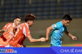 Đà Nẵng gỡ hòa 2-2 Thể Công Viettel ở V.League 2025/26