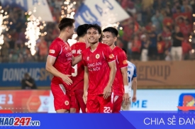 CAHN bứt tốc ngôi vương V-League, Viettel lỡ hẹn top đầu