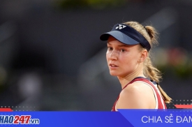 Elena Rybakina dẫn đầu số trận thắng năm 2026 dù dừng bước ở Madrid Open