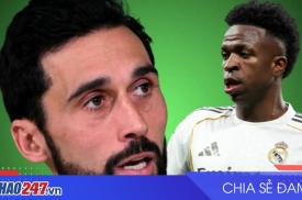 Vinícius Júnior tỏa sáng giúp Real Madrid níu chân Barcelona tại La Liga