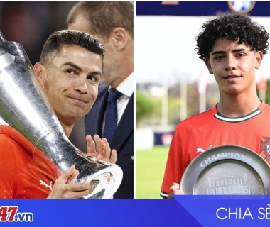 Cristiano Jr vô địch Federation Cup cùng U16 Bồ Đào Nha