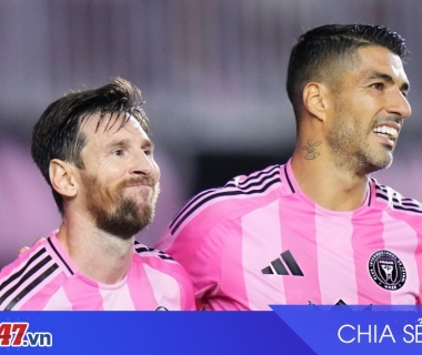 Inter Miami mất Suarez: Messi gánh trọng trách tại MLS Play-off