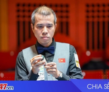 Trần Quyết Chiến dừng bước sớm tại World Cup carom 3 băng Gwangju 2025