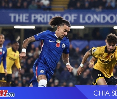 Chelsea và Wolves hòa 0-0 sau hiệp 1: The Blues áp đảo