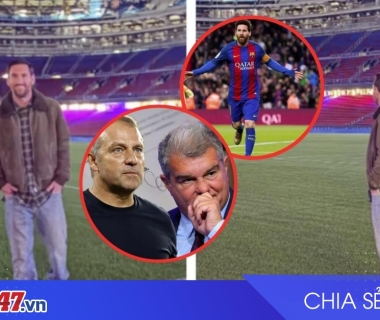 Messi bất ngờ tái xuất Camp Nou, gửi gắm lời hẹn tái ngộ
