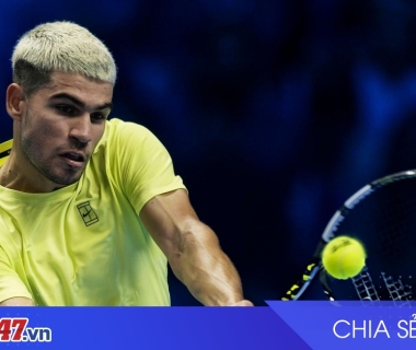 Lịch thi đấu tennis ngày 11/11: Carlos Alcaraz trước thử thách lớn