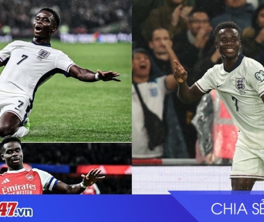 Saka tỏa sáng, Anh hạ Serbia 2-0: Arsenal thở phào trước derby