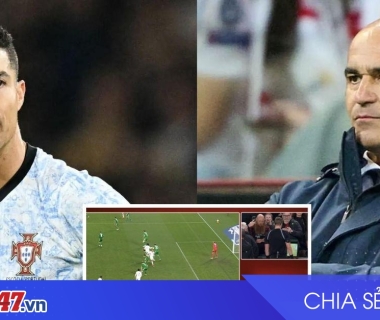 Ronaldo nhận thẻ đỏ, Bồ Đào Nha thua sốc Ireland tại vòng loại World Cup 2026