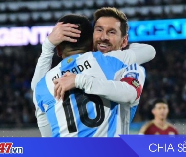 Argentina thắng Angola 2-0: Messi và Almada tỏa sáng