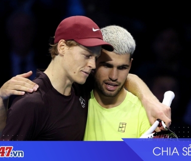 Sinner vô địch ATP Finals 2025: Alcaraz vui vẻ nhận thua và hứa hẹn tái đấu