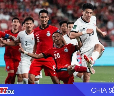 Hồng Kông vs Singapore: Quyết đấu tranh ngôi đầu bảng C Asian Cup 2027