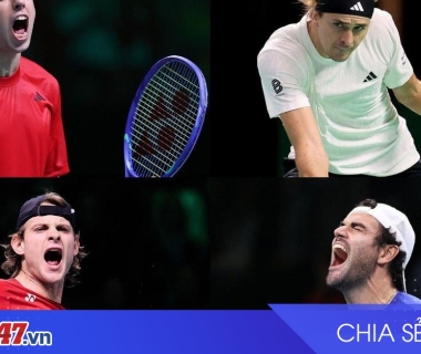 Davis Cup Finals 2025: Ý, Bỉ, Tây Ban Nha, Đức vào bán kết