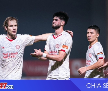 CAHN hạ gục Thể Công Viettel 1-0 tại vòng 1/8 Cúp Quốc gia