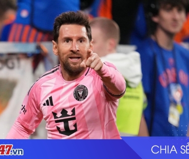 Messi rực sáng, Inter Miami đại thắng 4-0 vào chung kết MLS miền Đông