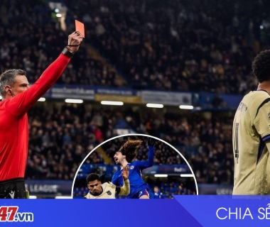 Chelsea nhấn chìm Barcelona 3-0, Araújo nhận thẻ đỏ kỷ lục