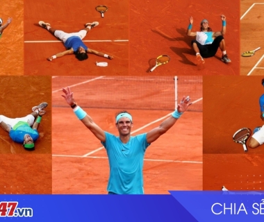 Nadal chiêm nghiệm hành trình vĩ đại với 14 danh hiệu Roland Garros