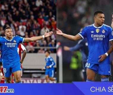 Mbappe Lập Poker, Real Madrid Thắng Lớn Tại Champions League