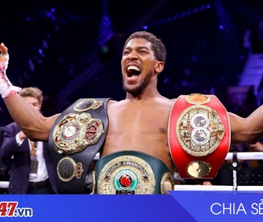 Anthony Joshua công bố 'Top 5 tay đấm hạng nặng vĩ đại nhất', tự điền tên