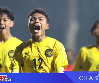 U17 Malaysia Thắng U17 Singapore 2-1, Tạm Dẫn Đầu Vòng Loại U17 Châu Á 2026