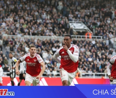 Arsenal bùng nổ bóng chết: Dẫn đầu Premier League, phá kỷ lục?