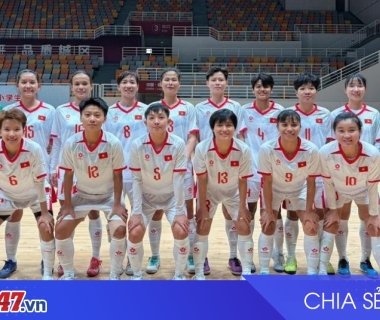 ĐT Futsal nữ Việt Nam hòa Trung Quốc 2-2 trong trận giao hữu SEA Games 33