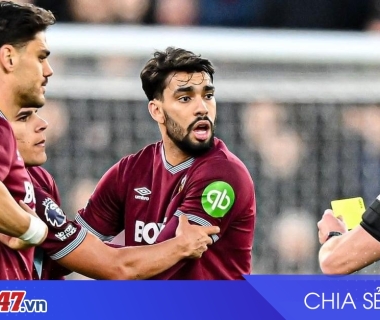 West Ham chốt tương lai Lucas Paqueta sau thẻ đỏ gây tranh cãi