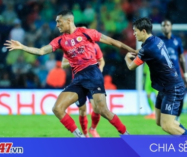 CAHN dẫn trước Buriram United 1-0 sau hiệp 1 Shopee Cup