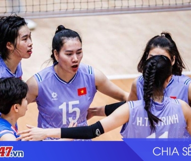 Bóng chuyền nữ SEA Games 33: Việt Nam thắng Myanmar 3-0