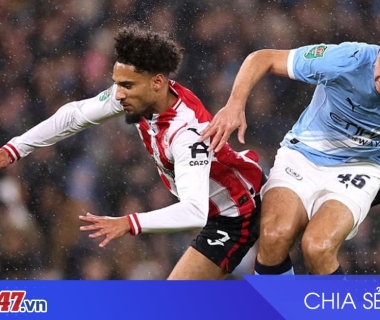 Tranh cãi thẻ đỏ Khusanov: Man City hạ Brentford 2-0 tại Carabao Cup