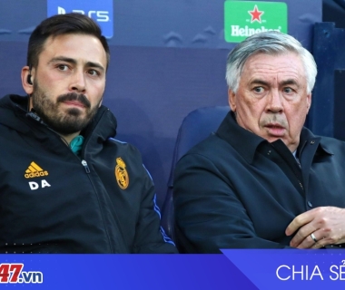 Davide Ancelotti là ứng viên sáng giá dẫn dắt Real Madrid
