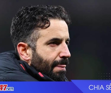 HLV Amorim giải thích quyết định về sao trẻ MU sau trận hòa Wolves