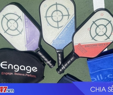 Đánh giá vợt Pickleball Engage Encore EX 6.0: Kiểm soát và ổn định