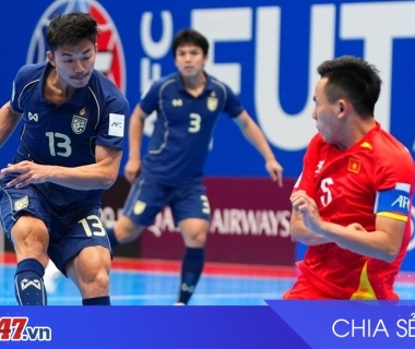 Futsal Việt Nam và Thái Lan hòa 0-0 (hiệp 1) tại VCK châu Á 2026