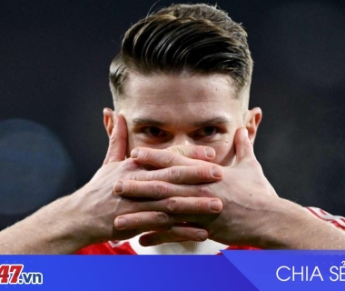 Viktor Gyokeres tiết lộ nguồn cảm hứng màn ăn mừng 'mặt nạ' tại Arsenal