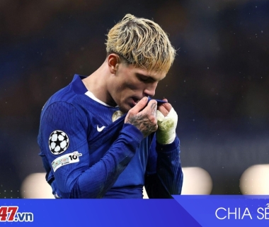 Garnacho đối mặt nguy cơ rời Chelsea sau một mùa giải kém ấn tượng
