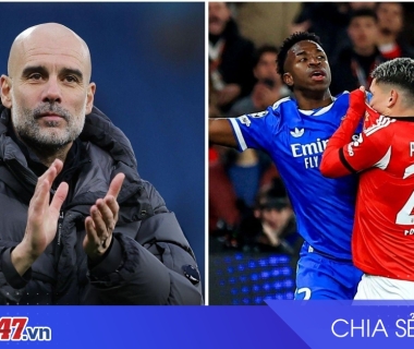 Pep Guardiola lên tiếng vụ Vinicius bị phân biệt chủng tộc