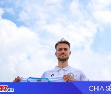 Tiền vệ Kristoffer Normann Hansen rời Nam Định, gia nhập Dalian K’un City