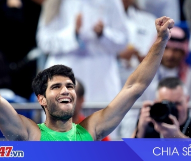 Carlos Alcaraz vô địch Qatar Open 2026, nối dài mạch bất bại